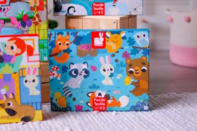 Puzzle Tattile - Gli Animali della Foresta - 20 pezzi