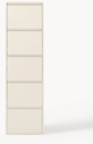 Scarpiera da parete con scomparti a ribalta Caruso