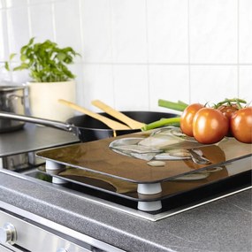 Set di 2 coperchi in vetro per fornelli Coffee - Wenko