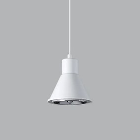 Sollux SL.0987 -  Lampadario su filo TAZILA 1xES111/60W/230V bianco