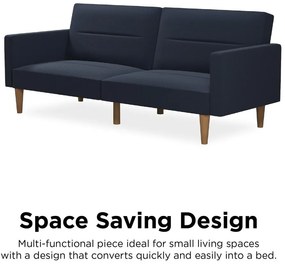 Divano letto blu scuro Mainstays - Støraa