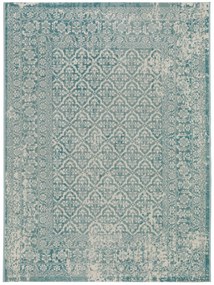 benuta Nest Tappeto per interno ed esterno Antique Turchese 140x200 cm - Tappeto outdoor per balcone, terrazzo e giardino