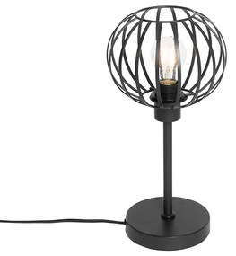 Lampada da tavolo design nera - JOHANNA