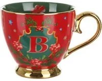 Tazza lettera B 450 ml Royal Garden porcellana