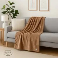 Coperta matrimoniale 200x240 cm biscotto Flannel