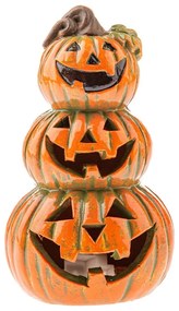 Statuetta in ceramica (altezza totale 15 cm) Pumpkin – Dakls