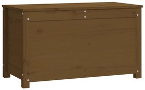 Contenitore portaoggetti miele 80x40x45,5cm legno massello pino