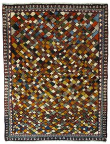 Gabbeh Tappeto persiano 100 x 130 (Iran) Annodato A Mano