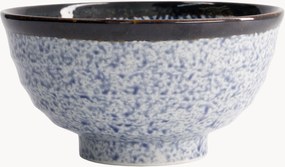 Set di 4 ciotole in gres Aisai Seigaiha