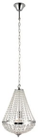 Markslöjd 104889 - Lampadario di cristallo su catena GRÄNSÖ 1xE27/60W/230V