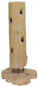 Cantinetta Per 8 Bottiglie 40x30x80 Cm İn Legno Di Teak /