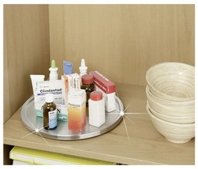 Giradischi Uno in acciaio inox, ø 26,5 cm - Wenko