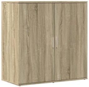 Credenza rovere sonoma 79x38x80 cm in legno multistrato