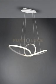 Sansa sospensione led 28w 3300lm, 4000k infinito bianca dimmerabile...