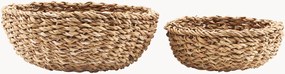 Set di 2 cestini per pane fatti a mano Bread