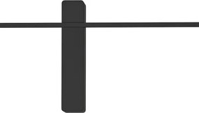 Open Design OR85068 - Applique da parete LED BENE, 7W/230V, 62 cm, nera