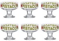 Coppa gelato pistacchio in vetro, da 260 ml