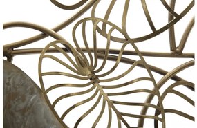 Pannello decorativo in ferro trama foglie 131x61x4,5 cm Century