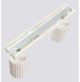 Faretto color crema 6,5x30 cm Gleam – Sollux