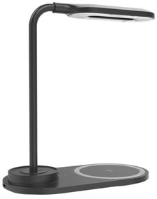 Lampada LED con Caricabatterie Senza Fili per Smartphone KSIX BXCQILAMP01