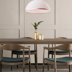 Brilagi - Lampadario a sospensione con supporto rigido LED ANTICO 1xE27/60W/230V patina di bronzo