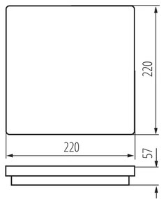 Kanlux 38787 - Lampada LED da esterno BENO LED/12/18W/230V 3000/3500/4000K IP65 antracite