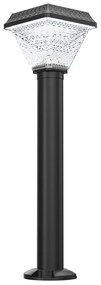 Paletto Solare da Giardino 60 cm, IP65 300 lumen, con Telecomando Colore  Bianco Naturale 4.000K