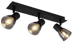 Globo 54307-3 - Luce Spot CLAUDE 3xE14/40W/230V nero
