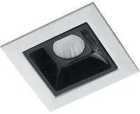 Incasso LED SINKRO antiriflesso bianco e nero 4000K (luce naturale) 4,5 cm.