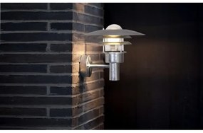 Nordlux - Applique da esterno LONSTRUP 1xE27/60W/230V IP44 argento