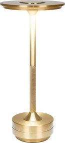 Lampada da tavolo LED color ottone (altezza totale 28,5 cm) Lyneham – House Nordic