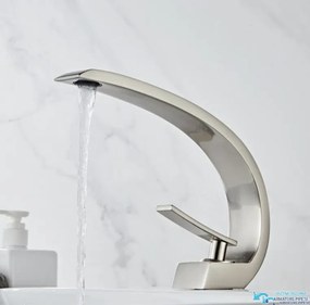 GB1424-zs: Rubinetto per lavabo EYN GB1424 con LED in più finiture, tra cui oro e nero opaco — Nichel