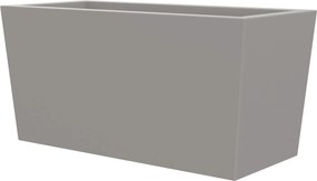 Fioriera MATELICA in polietilene grigio H 61 cm L 100 x P 35 cm