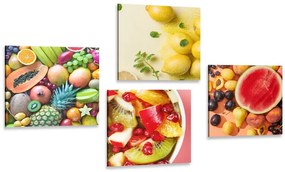 Set di quadri – Frutta succosa