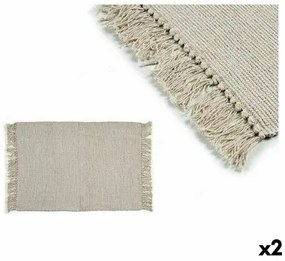 Tappeto Beige 80 x 120 cm (2 Unità)