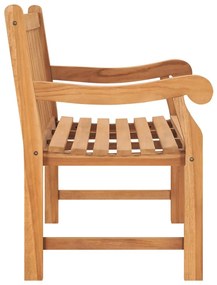 Panchina da giardino 114 cm in legno massello di teak