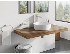 Ravak XJX01140002 - Lavabo da appoggio UNI SLIM 40 cm ceramica/bianco