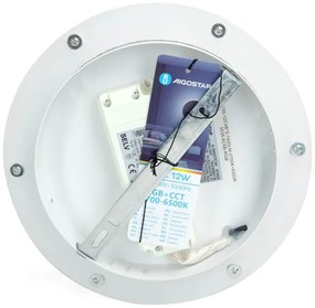 Aigostar - LED RGBW Dimmerabile muro Lampada MESH Smart LED/12W/230V + +TC bianco