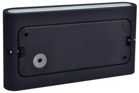 Solight WO800-B- LED Applique da esterno MODENA LED/12W/230V IP54 nero