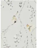 Vogel Tapete Iyanu von Harlequin - Blush/ Ochre