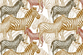 Stampa su tela – Regno delle zebre