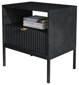 Comodino NOVA 56x54 cm nero