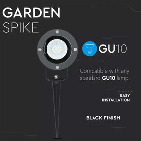 Lampada da esterno 1xGU10/35W/230V IP44