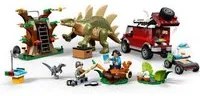 Missione dinosauro: scoperta dello stegosauro lego 76965 jurassic worl