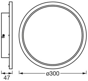 Ledvance - Lampada LED da bagno dimmerabile SMART+ DISC LED/18W/230V Wi-Fi