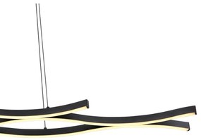 Globo 67206H - Lampadario LED a sospensione con filo GERONIMO LED/35W/230V nero