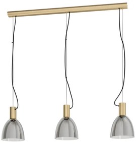 Eglo 99314 - Lampadario a sospensione con filo LEBALIO 3xE27/40W/230V