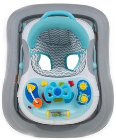 PETITE&MARS - Girello con melodia MONTY blu