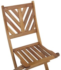 Set bistrò in legno di acacia TERNI Beliani