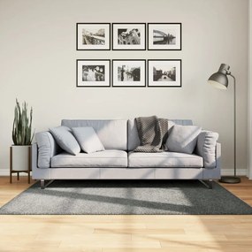 Tappeto Shaggy Pamplona A Pelo Lungo Moderno Verde 120x170 Cm /